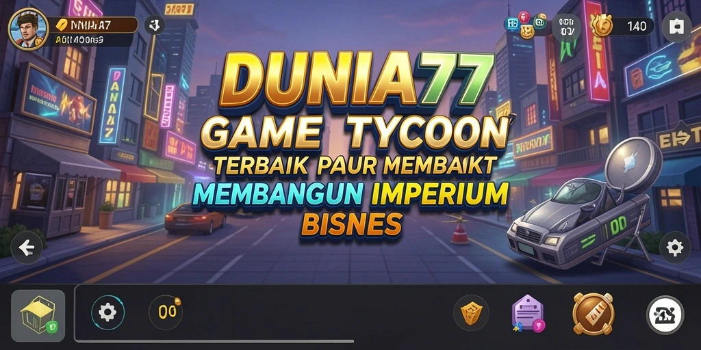 Tampilan gameplay DUNIA77 yang seru dan penuh strategi.