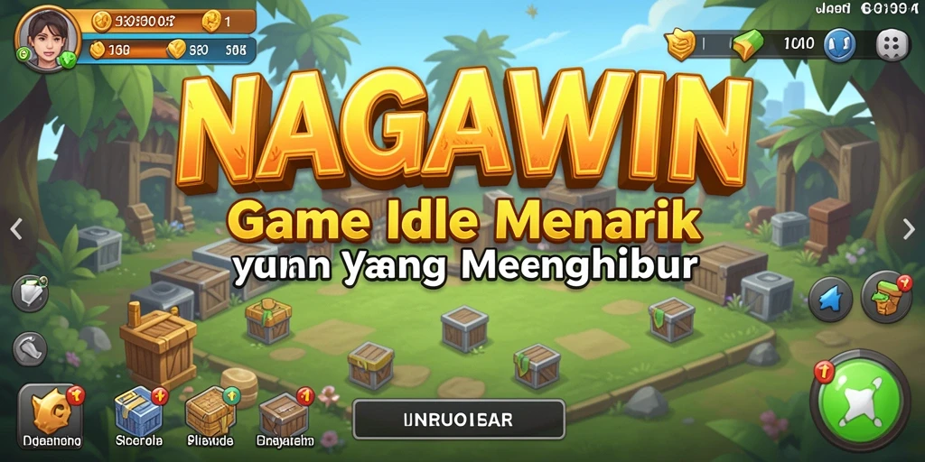 Tampilan gameplay NAGAWIN yang menarik dan interaktif.