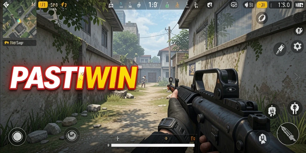 Tampilan gameplay PASTIWIN yang mendebarkan dan penuh aksi.