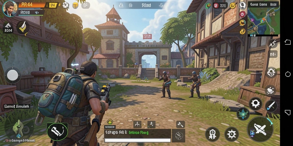 Tampilan menakjubkan dari gameplay Simulation di RR44.