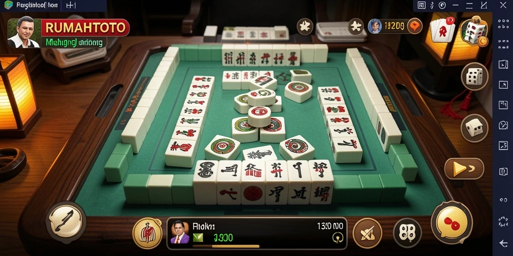 Tampilan gameplay RUMAHTOTO yang menegangkan dan menarik.