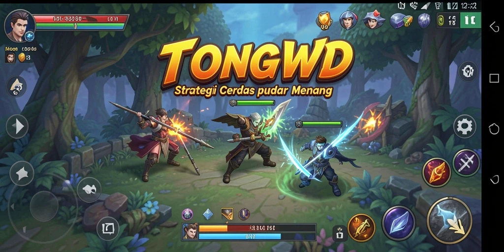 Tampilan menarik dari gameplay TONGWD yang mendebarkan.